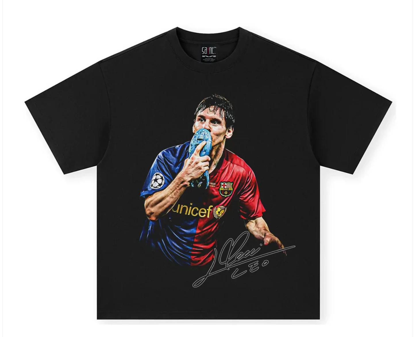 Messi "shoe kiss" tee