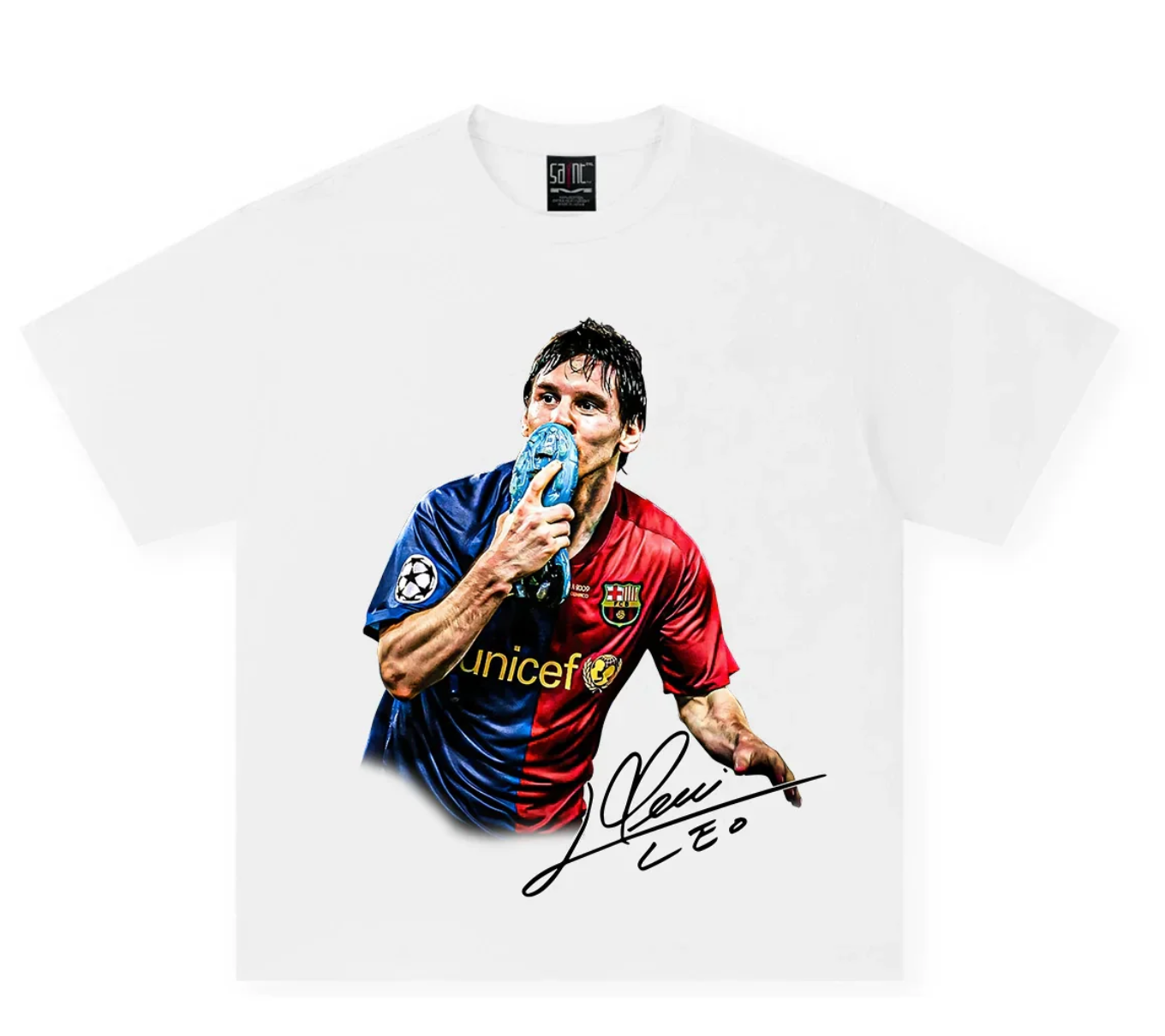 Messi "shoe kiss" tee